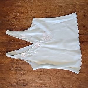 EUC Vintage Satin Tank S